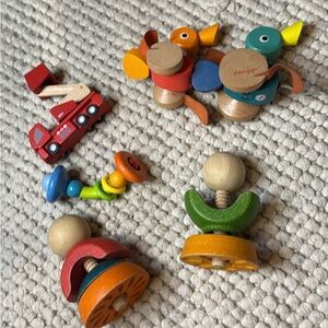 Janod, Plantoys, Haba Wooden Montessori toys